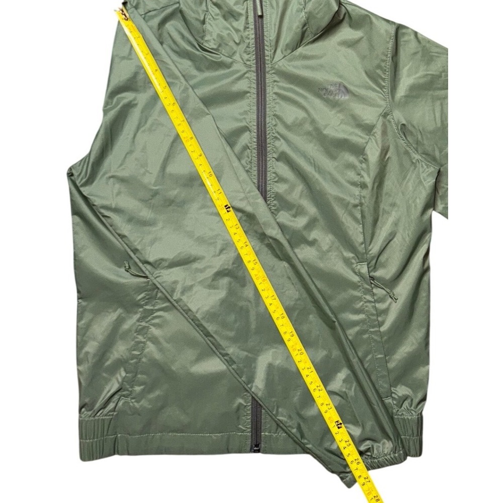 The‎ North Face WindWall Jacket Sage Green Hooded Windbreaker NF0A2VCZ Sz Small - Picture 15 of 16